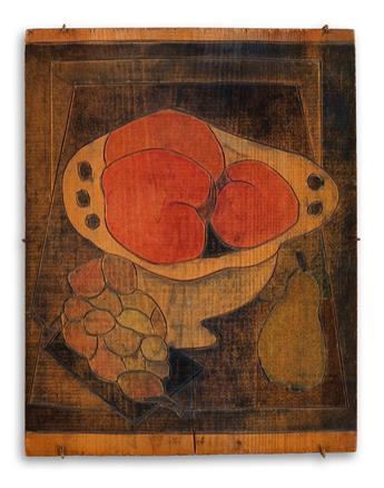 AGNES WEINRICH Grapes and Peaches.